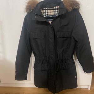 Burberry Fur Trimmed Parka